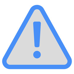 A premium download icon of caution 