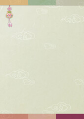 전통 한지 배경