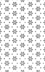 black and white seamless pattern