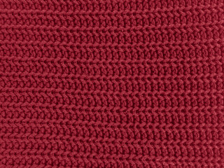 Handmade knit texture with detail weave threads.