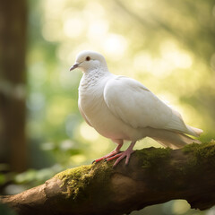  Symbolism of White Dove in Natural Settings: Representing Harmony and Connection with God