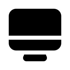 computer glyph icon