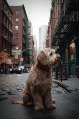 Dog in New York City