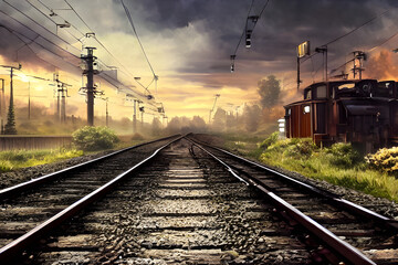 Fototapeta premium 線路