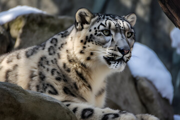 portrait of a leopard