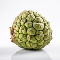 Fototapeta premium Sweetsop Sugar Apple fruit isolated on white background.