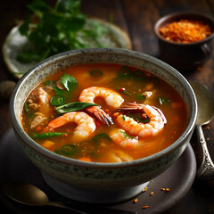 Prawn soup 