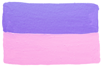 Cutout purple and pink brush stroke texture.