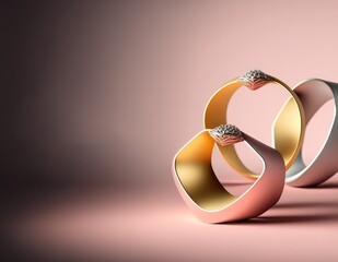 eye-catching designer jewelry background for royal feel generative ai
