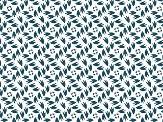 Seamless elegant pattern with leaf