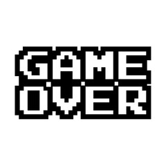 Game Over Pixels Svg | Game Over Cut File