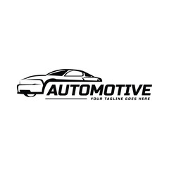 Auto vehicle and car logo design isolated
