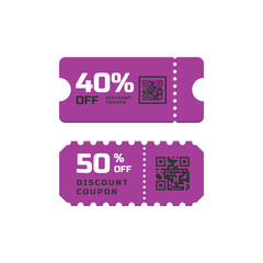 Discount coupon and promo code gift voucher store