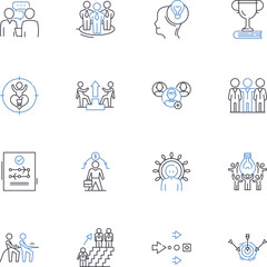 Tokens line icons collection. Cryptocurrency, Digital, Blockchain, Security, Utility, Decentralized, Transfer vector and linear illustration. Value,Transparency,Immutable outline signs Generative AI