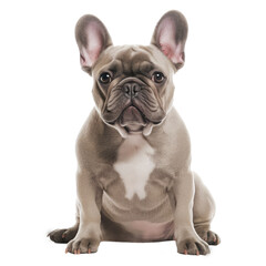 Obraz premium brown bulldog isolated on white