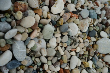 stones on the beach