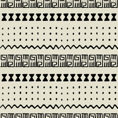 African hand-drawn boho mud cloth digital paper hand-drawn background for fabric, textile, stationery, wallpaper, branding, and packaging.