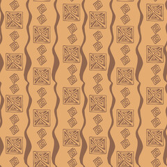 African hand-drawn boho mud cloth digital paper hand-drawn background for fabric, textile, stationery, wallpaper, branding, and packaging.