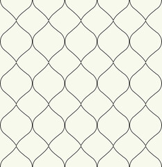 Vector monochrome geometric pattern ib simple graphic design. Fashion trendy geometry.