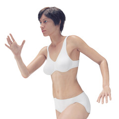 Fototapeta premium 3d medical illustration of the female body