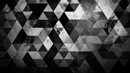Black and white abstract background,created with Generative AI tecnology.