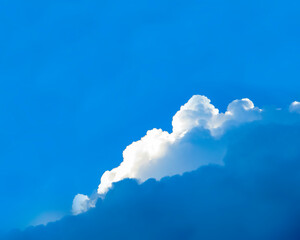 青空に白雲-1
