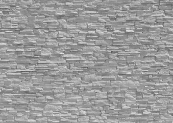 Grey stone decorative wall texture background outdoors design.