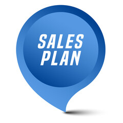 Colorful vector flat design banner sales plan. This sign is well adapted for web design.