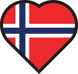 love flag Norway