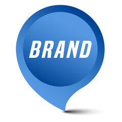 Colorful vector flat design banner brand. This sign is well adapted for web design.