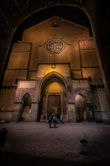 Napoli - Chiesa di Santa Chiara - di notte