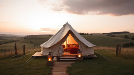 Glamping - Luxury and Nature Combined