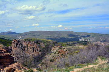 View to the village of Hrabrino from Momini scali