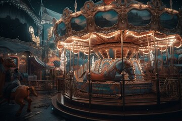 Get ready for a mesmerizing and realistic magical carnival, featuring gravity-defying rides and stunning art with Unreal Engine 5 and advanced camera techniques. Generative AI