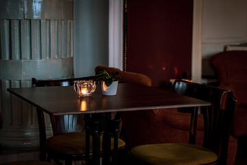 interior of a restaurant