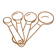 kitchenware_doodle_handdrawing_measuring spoon 
