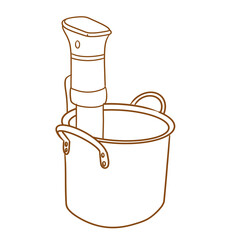 kitchenware_doodle_handdrawing_sous vide 