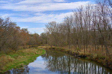 River outside Rochester Minnesota