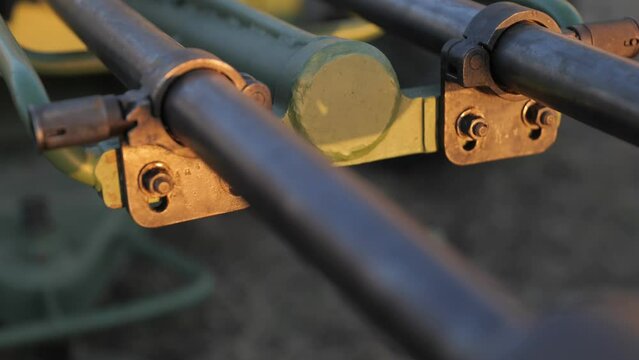 Ukrainian Anti-aircraft system 23mm close up