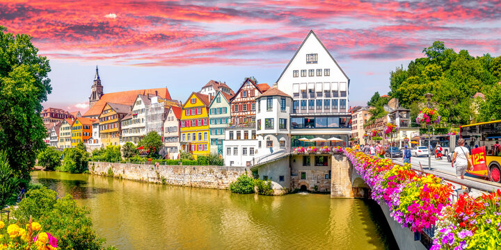 Altstadt, Tuebingen, Deutschland 