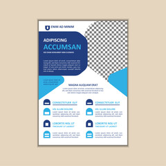 Obraz premium Business Flyer design template