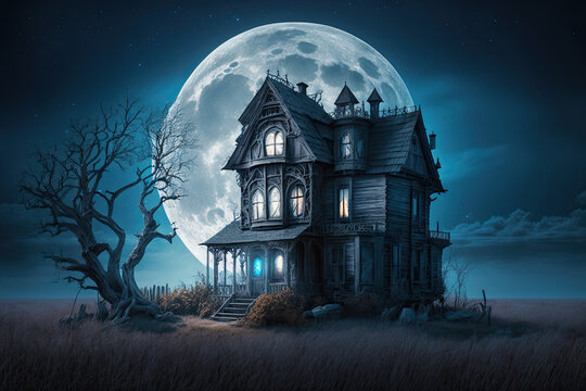 Maison hant&eacute;