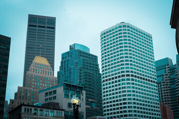 Obraz premium city skyscrapers