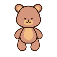 Cute Brown Doll Teddy Bear