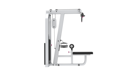 GYM equipment isolated on white background