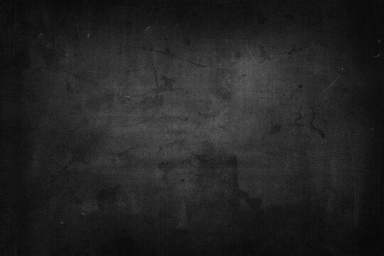 Black textured dark concrete grunge wall background