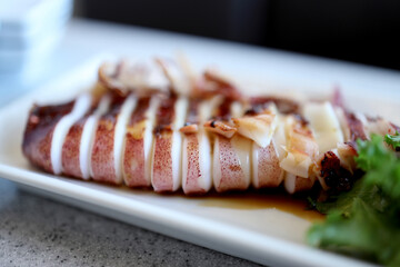 Japanese Grilled Squid