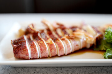 Japanese Grilled Squid