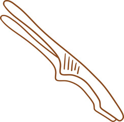 kitchenware_korean pork tongs.eps