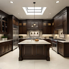 modern kitchen interior
